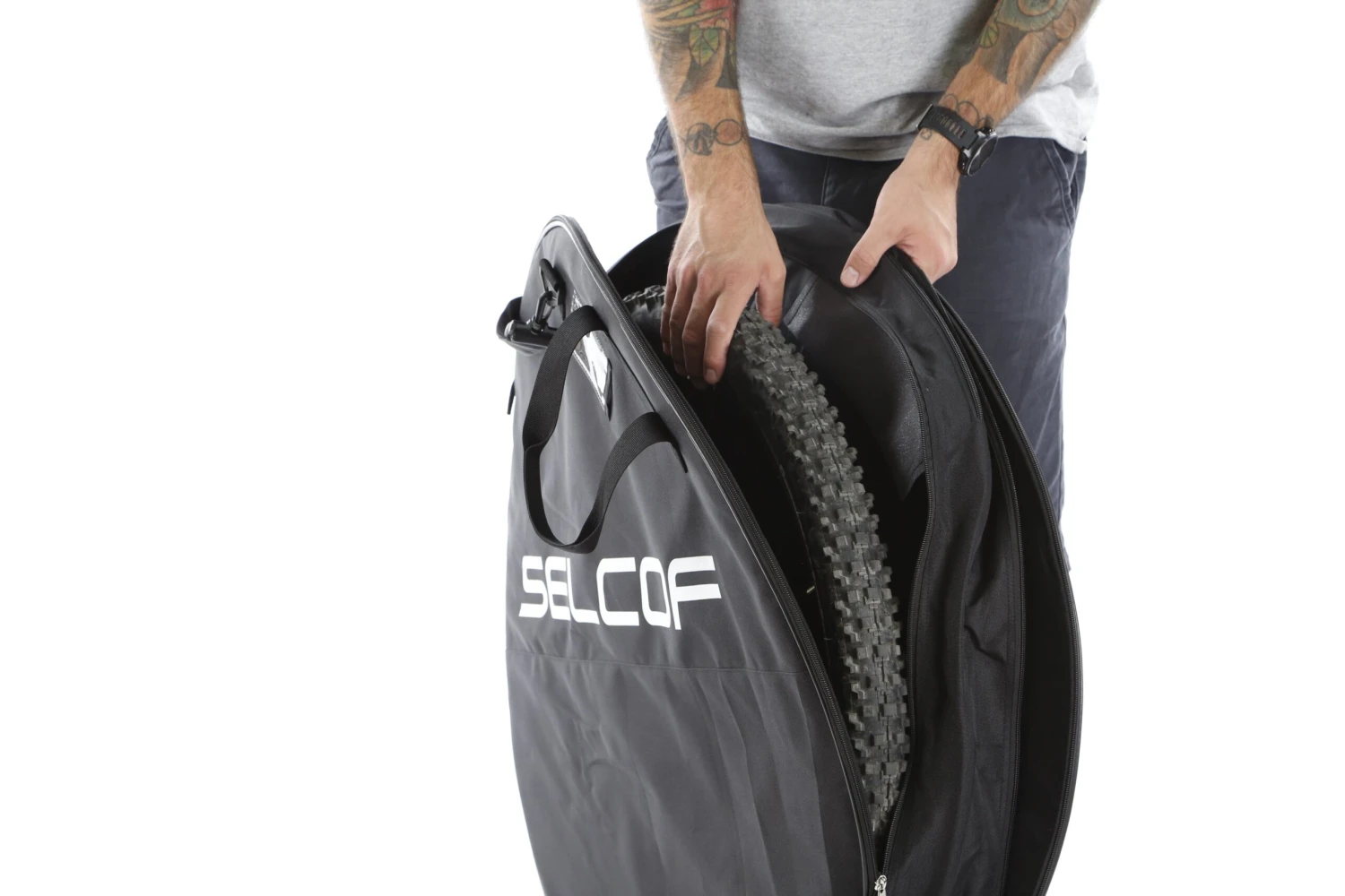 Selcof Padded Double Wheel And Tyre Bag 7 Selcof Padded Double Wheel And Tyre Bag - Image 5