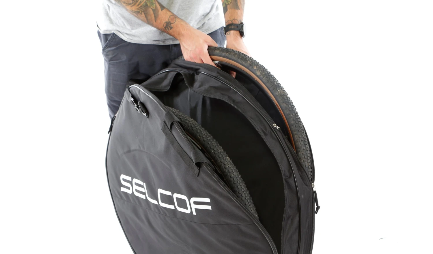 Selcof Padded Double Wheel And Tyre Bag 10 Selcof Padded Double Wheel And Tyre Bag - Image 8