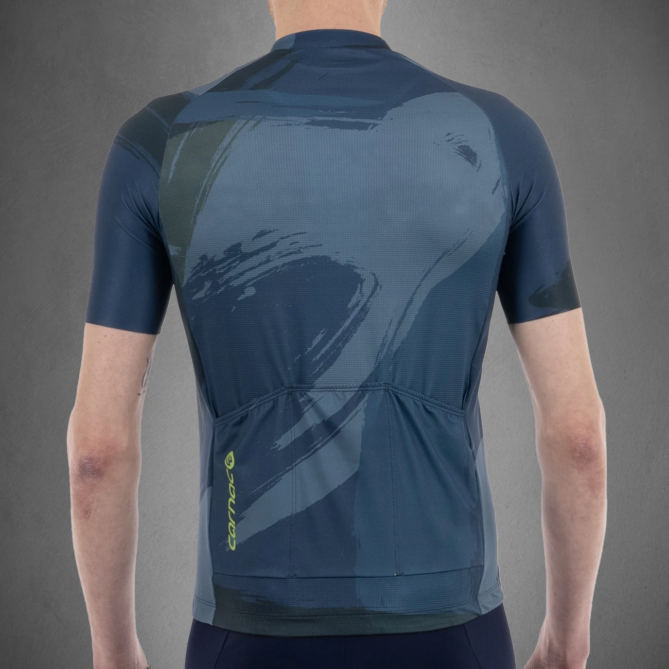 Carnac Men's Brosse Short Sleeve Jersey / Blue 6 Carnac Men's Brosse Short Sleeve Jersey / Blue - Image 4