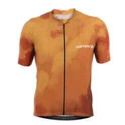 Carnac Men's Meteo Short Sleeve Jersey / Gold