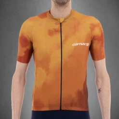 Carnac Men's Meteo Short Sleeve Jersey / Gold 9 Carnac Men's Meteo Short Sleeve Jersey / Gold -GearNest Sale Store CLCAMSSJG P3