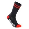 Carnac Stripe Perform Cycling Socks / Black & Red -GearNest Sale Store CLCASTRPCSBRE P1