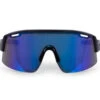 Carnac Vesta Sunglasses / Jet Black Frame & Ice Blue Revo Lens -GearNest Sale Store CLVESBLKICE P1