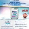Handi-San WHO Approved Hand Sanitiser -GearNest Sale Store HNLSHANSAN P2 01
