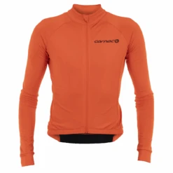 Carnac Men's Long Sleeve Cycling Jersey -GearNest Sale Store Long sleave jersey orange