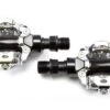 Jobsworth SPD Compatible Pedals Black With Cleat