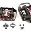 Wellgo WPD-982 Double Sided Platform / SPD Clipless Pedals / Black -GearNest Sale Store PEWEL982 P1