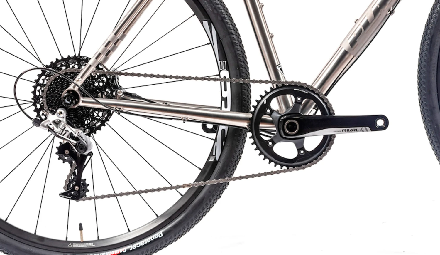 Planet X Tempest SRAM Rival 1 Titanium Gravel Bike 4 Planet X Tempest SRAM Rival 1 Titanium Gravel Bike - Image 2