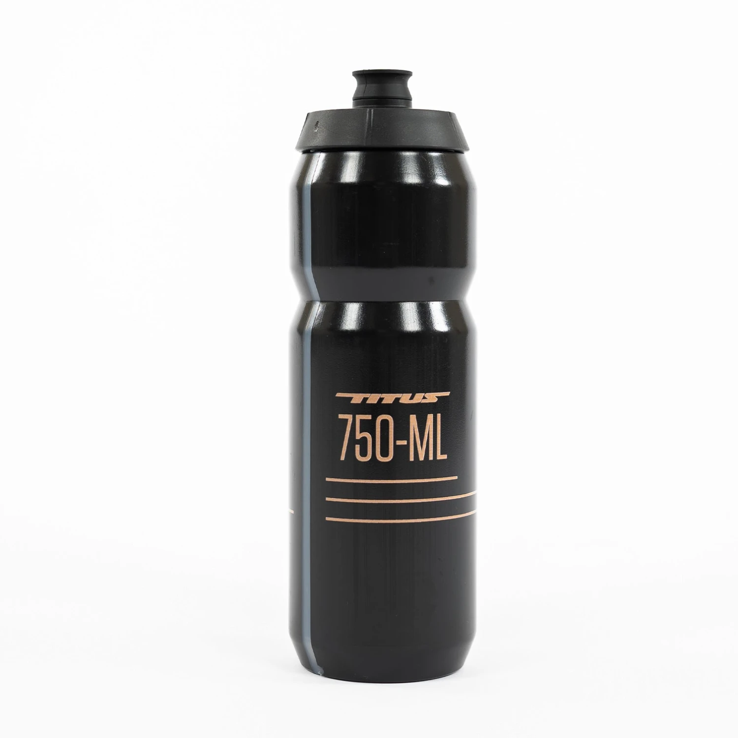 Titus 750ml Water Bottle / Black & Gold 4 Titus 750ml Water Bottle / Black & Gold - Image 2