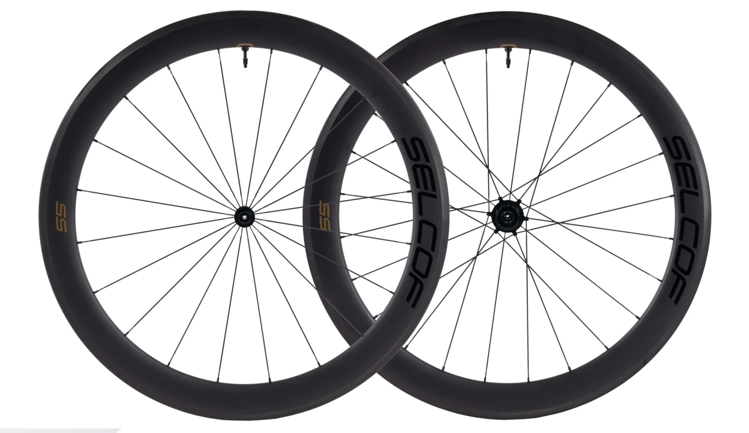 Selcof 55 Carbon Rim Brake Wheels 2 Selcof 55 Carbon Rim Brake Wheels