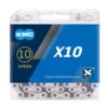 KMC X10 10 Speed Chain / 114 / Silver/Black 2 KMC X10 10 Speed Chain / 114 / Silver/Black -GearNest Sale Store k100a