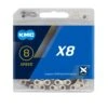 KMC X8 8 Speed Chain / 114 / Silver/Grey -GearNest Sale Store k41a
